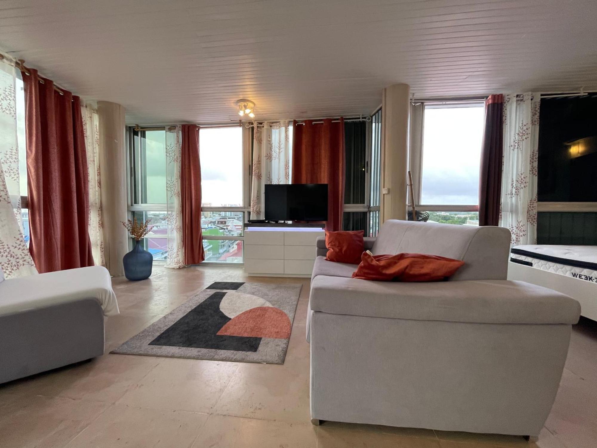 Ferienwohnung Penthouse Seaside 10 Min Port, Croisiere Et Aeroport Pointe-à-Pitre Exterior foto
