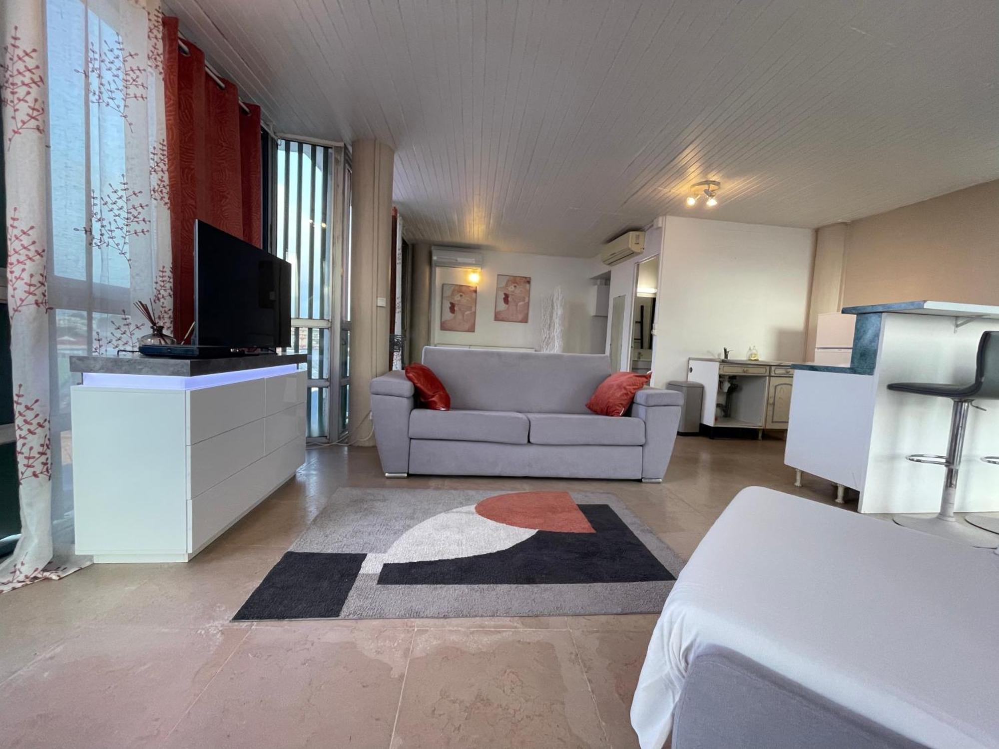 Ferienwohnung Penthouse Seaside 10 Min Port, Croisiere Et Aeroport Pointe-à-Pitre Exterior foto